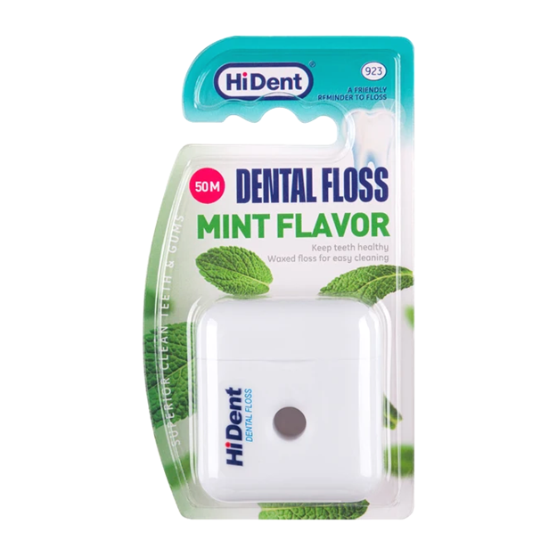 تصویر  نخ دندان نعنایی هایدنت 50 متری