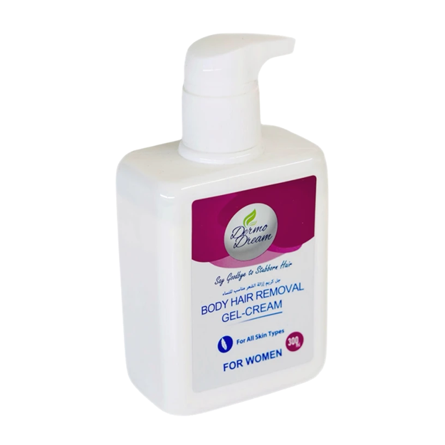 تصویر  ژل کرم موبر بدن بانوان درمودریم 300 میل