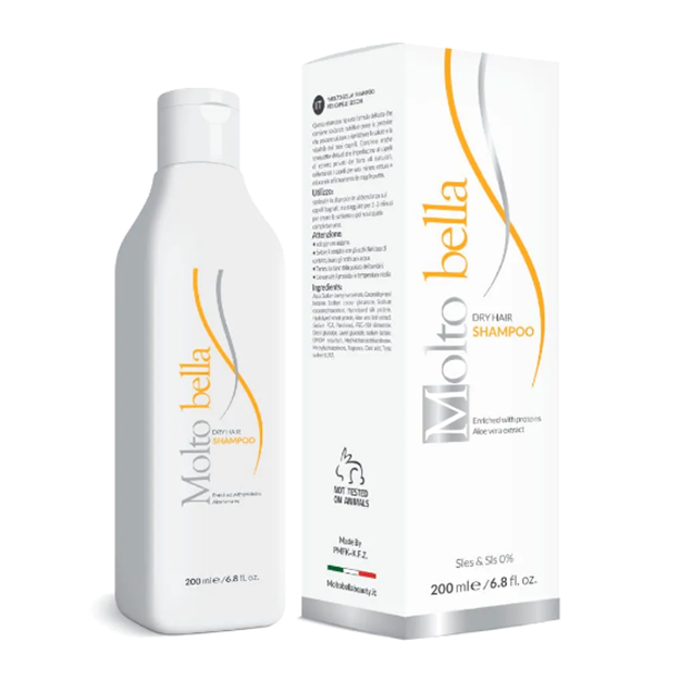 تصویر  شامپو موهای خشک مولتوبلا 200 میل