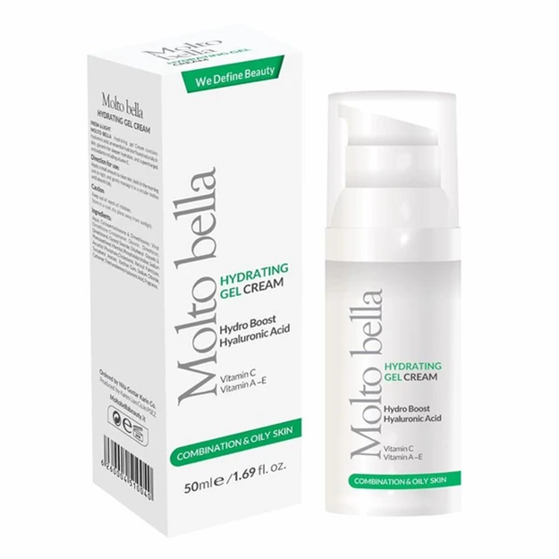 تصویر  کرم ژل آبرسان پوست مختلط و چرب مولتوبلا 50 میل