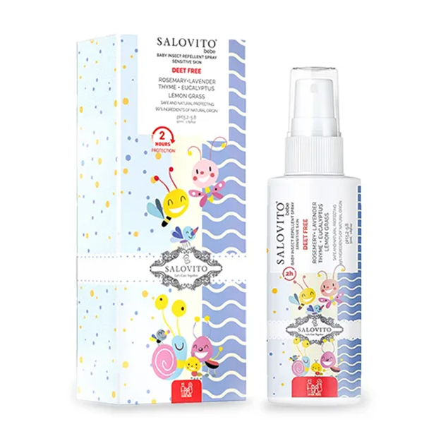 تصویر  اسپری دافع حشرات کودک سالوویتو 50 میل