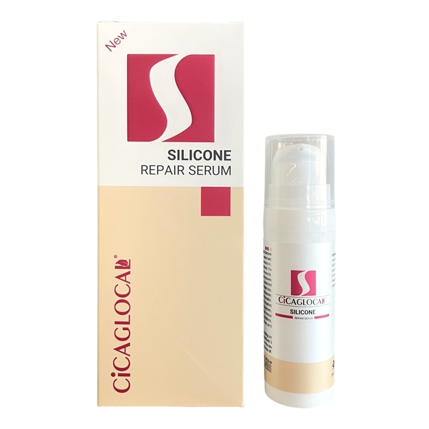 تصویر  سرم ترمیم کننده سیلیکونی پوست سیکاگلوکال 15 میل