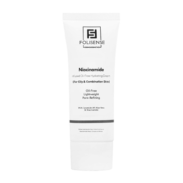 تصویر  کرم آبرسان پوست های مختلط و چرب نیاسینامید فولی سنس 40 میل