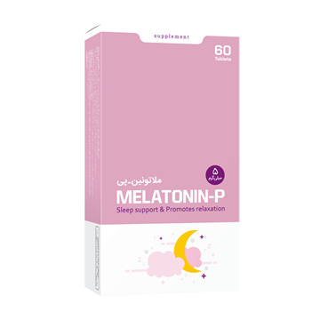 تصویر  قرص ملاتونین-پی 5 میلی گرم پارسینه دیان طب 60 عددی