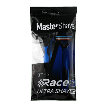 تصویر  خودتراش 3 لبه RACE3 مستر شیو 3 عددی