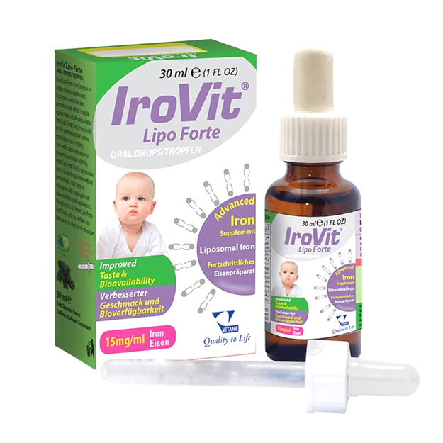 تصویر  قطره خوراکی آیرویت لیپوفورت ویتان 30 میل