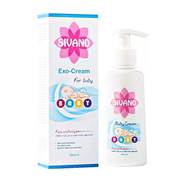 تصویر  کرم مرطوب کننده صورت و بدن نوزاد و کودک اگزوکرم سیوند 150 میل