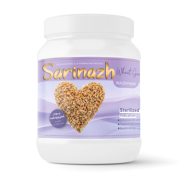 تصویر  پودر جوانه گندم ساریناژ ناژوان گیاه 250 گرم