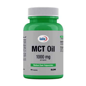 تصویر  کپسول ام سی تی اویل 1000 میلی گرم یوروویتال 60 عددی