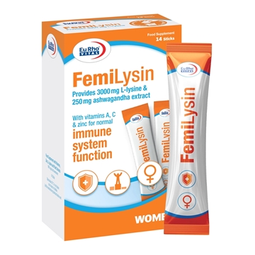 تصویر  ساشه فمی لایزین یوروویتال 14 عددی