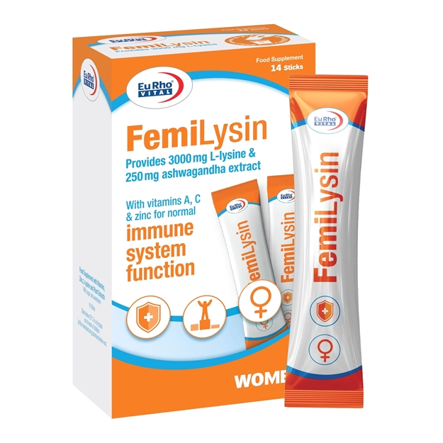 تصویر  ساشه فمی لایزین یوروویتال 14 عددی