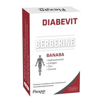 تصویر  قرص دیابویت فیشر فلکسان 30 عددی