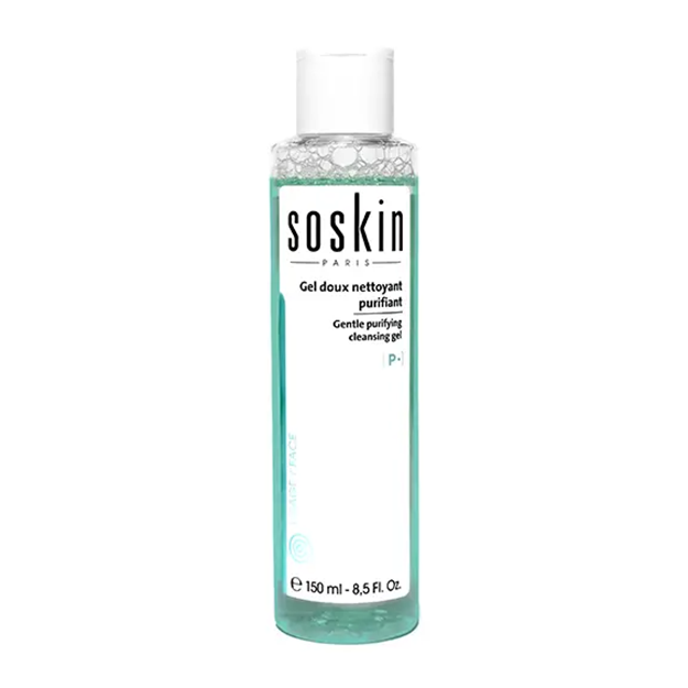 تصویر  ژل پاک کننده پوست مختلط و چرب ساسکین 150 میل