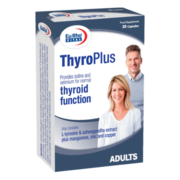 تصویر  کپسول تیروپلاس یوروویتال 30 عددی