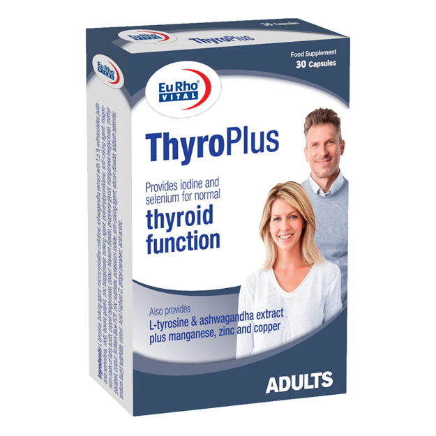 تصویر  کپسول تیروپلاس یوروویتال 30 عددی