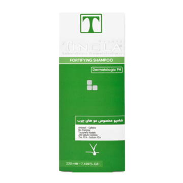 تصویر  شامپو ضد ریزش مو چرب تینولا 220 میل