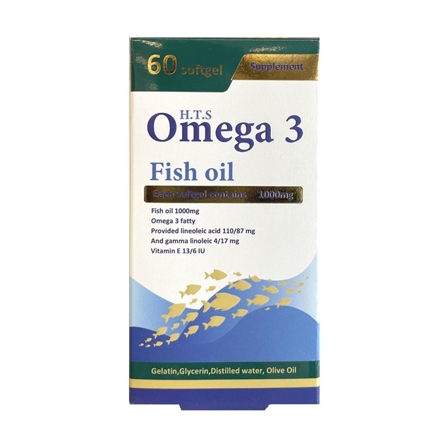 تصویر  کپسول امگا3 اچ تی اس حکیم تجارت سهند 60 عددی