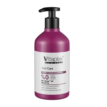 تصویر  شامپو مناسب موهای فر ویتاپلکس 500 میل