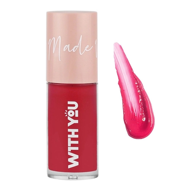 تصویر  تینت کرمی لب و گونه رنگ C6 پتال ویت یو