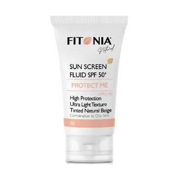 تصویر  ضد آفتاب فلویید رنگ بژ طبیعی SPF50 پوست چرب فیتونیا 40 میل