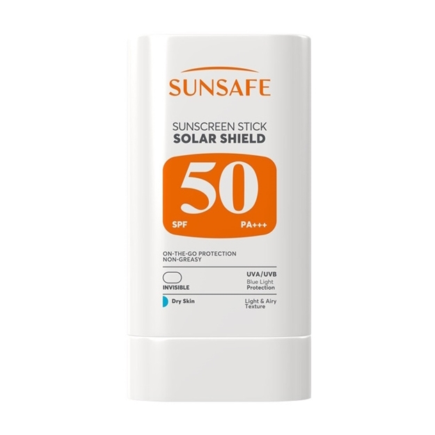 تصویر  استیک ضد آفتاب SPF50 پوست های خشک سان سیف 20 گرم