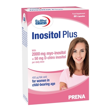 تصویر  کپسول اینوزیتول پلاس یوروویتال 60 عددی