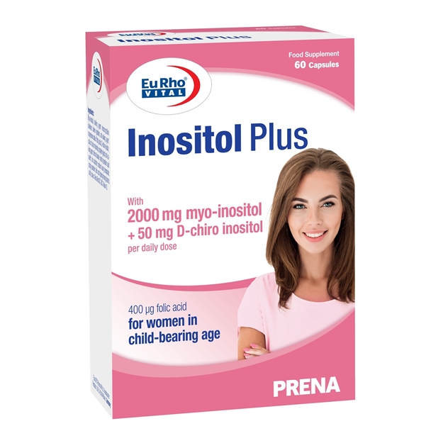 تصویر  کپسول اینوزیتول پلاس یوروویتال 60 عددی