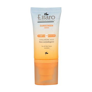 تصویر  سرم ضد آفتاب بی رنگ SPF50 الارو 40 میل