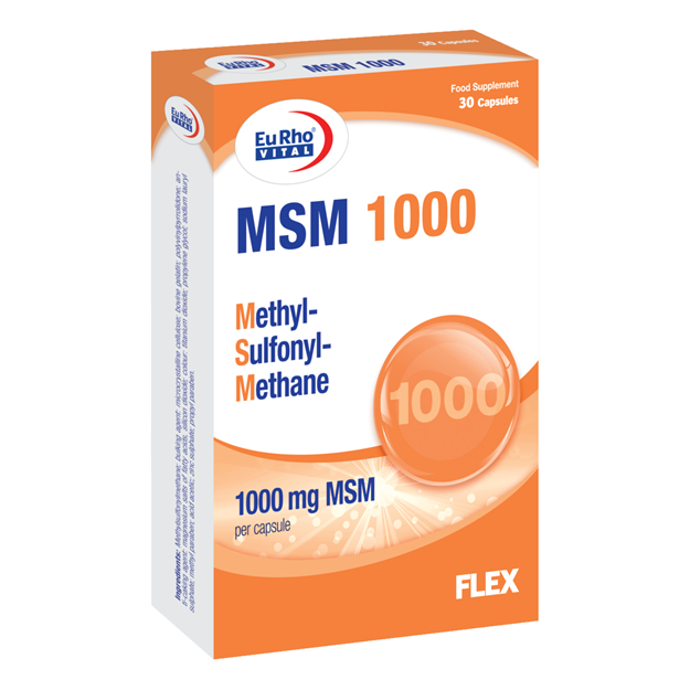 تصویر  کپسول ام اس ام 1000 یوروویتال 30 عددی