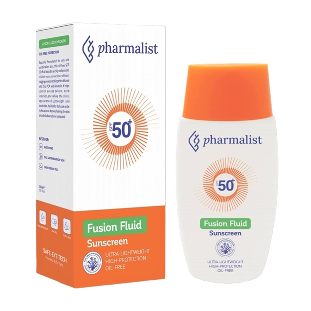 تصویر  ضد آفتاب فیوژن فلویید SPF50 فاقد چربی فارمالیست 50 میل